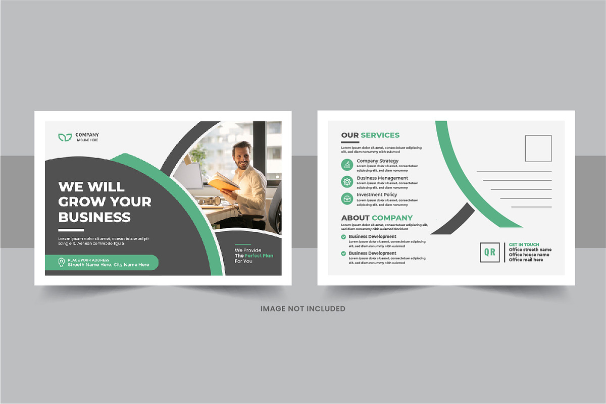 Unique eddm postcard design bundle, a Card Template by Pavel_design (Photo 2 of 11)