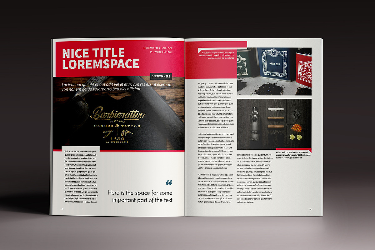 Design MGZ, a Magazine Template by Luuqas Design (Photo 9 of 17)