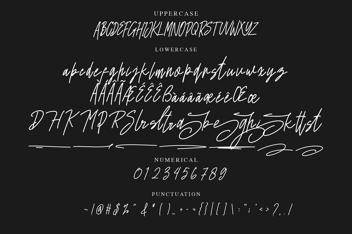 Thriphika Script Handwritten Font, a Script Font by NTC Graphic (Photo 7 of 8)