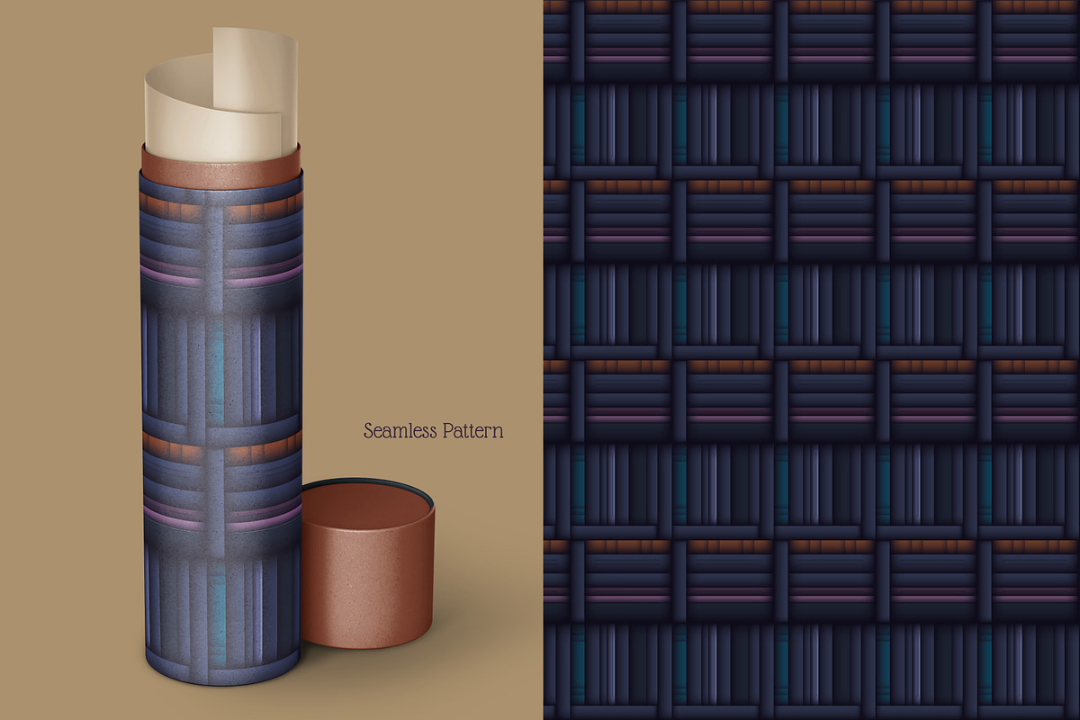 Nocturne Nouveau Branding Kit, a Decorative Illustration by Polar Vectors (Photo 18 of 20)
