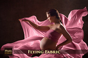Flying Fabric Overlays, a Texture Graphic by HappyNews (Thumbnail 1 of 9)