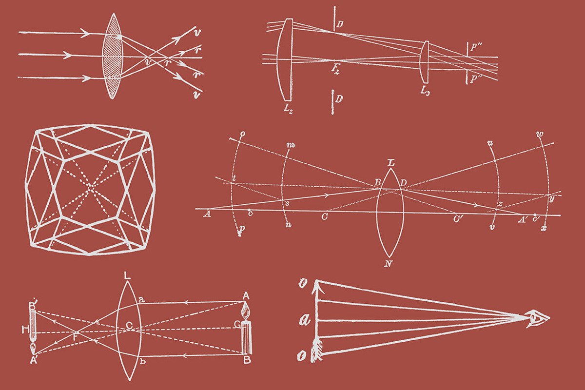 Vintage Optical Diagrams, an Illustration by The Rusty Press (Photo 2 of 4)