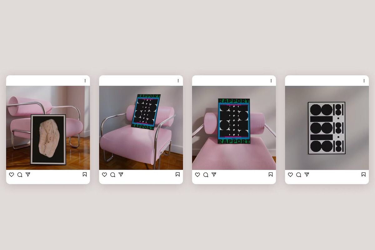Wall Art Mockup Bundle 21 in 1, a Household Mockup by Bonumo (Photo 14 of 15)