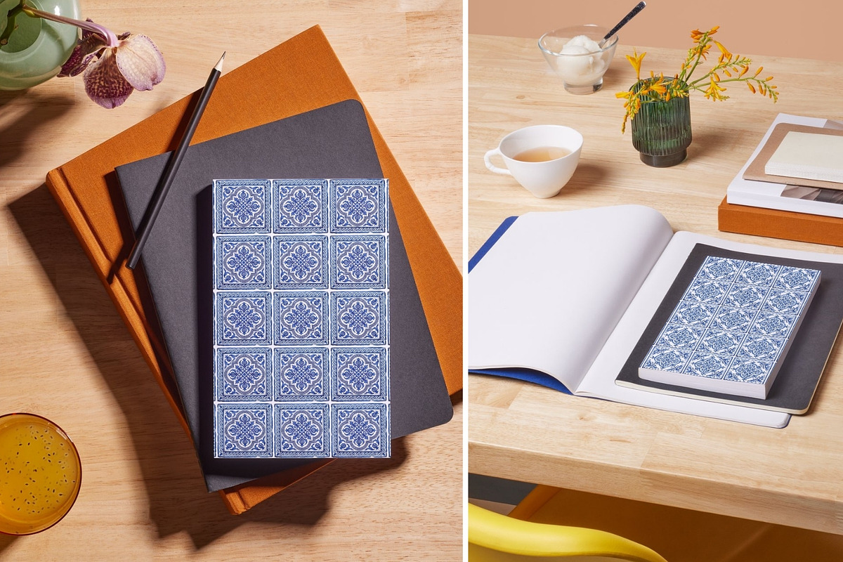 Blue White Azulejo Seamless Patterns, a Pattern Graphic by VectorPanther (Photo 8 of 10)