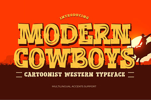 Modern Cowboys - Cartoonist Western