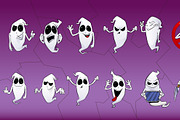 Ghost set, an Emoji Icon by mihail.ridkous (Thumbnail 2 of 2)