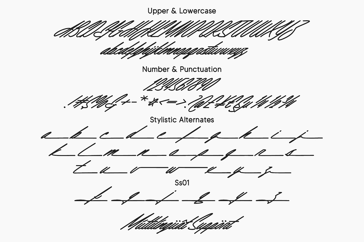 Cielline | Signature Font, a Script Font by Lemonthe (Photo 8 of 9)