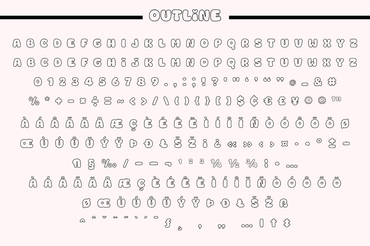Fox Orbit Font, a Symbol Font by Fox7 By Rattana (Photo 13 of 15)
