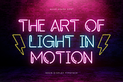 Neon Spark – Neon Font, a Sans Serif Font by Sronstudio (Thumbnail 9 of 12)