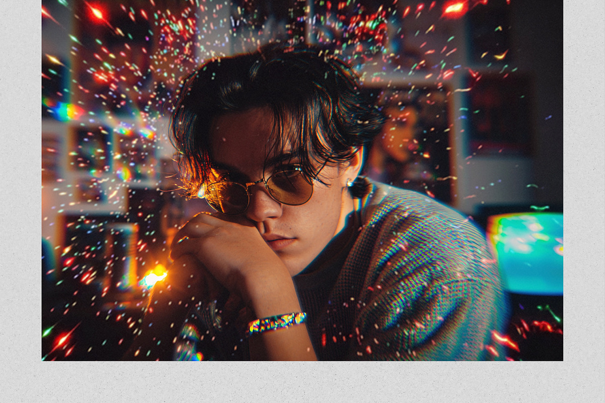 Trippy Ethereal Glow Overlays, a Texture Graphic by PhotoSpirit (Photo 7 of 8)
