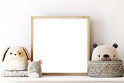 Frame Mockup Bundle Kids - 46, a Household Mockup by Mockup Shop (Thumbnail 14 of 20)