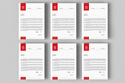 Corporate Letterhead 9 with MS Word, a Stationery Template by ND Design (Thumbnail 3 of 8)