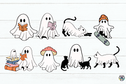 Halloween svg Bundle, Cute Ghost svg, an Object Graphic by HeyLenaArts (Thumbnail 2 of 4)