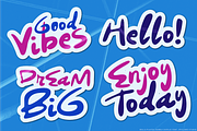 Bollu | Playful Bubble Display Font, a Handwritten Font by Epiclinez (Thumbnail 3 of 5)