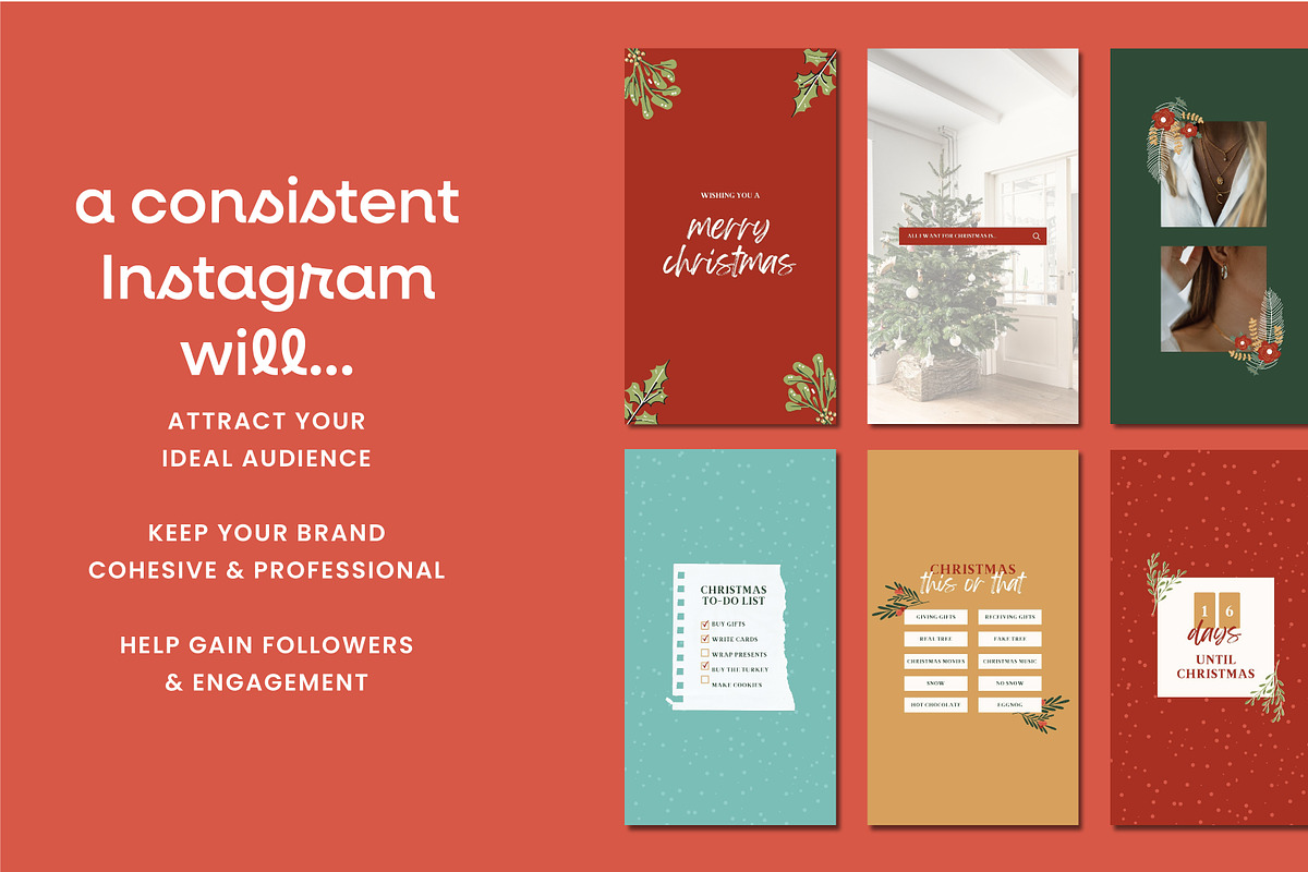 Christmas Instagram Stories, a Social Media Template by Templatez.Co (Photo 4 of 5)
