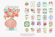 Chateau Botanique Clipart Set, a Decorative Illustration by Patishop Art (Thumbnail 5 of 14)