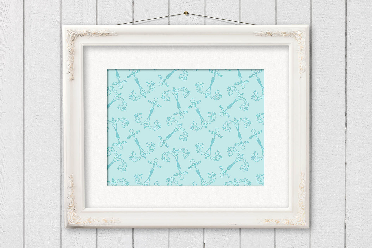 Nautical Sea Digital Papers, a Pattern Graphic by Leska's Digitals (Photo 2 of 4)