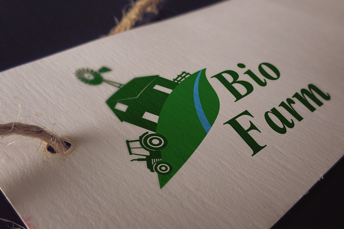Bio Farm, a Branding & Logo Template by conac.danbogdan (Photo 1 of 3)