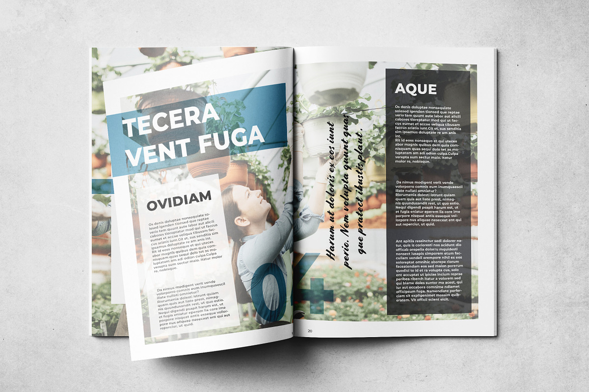 Magazine Layout, a Magazine Template by Grkic Creative (Photo 11 of 13)