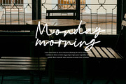 Rockye - Modern Script Typeface, a Script Font by Kincrev Studio (Thumbnail 7 of 8)