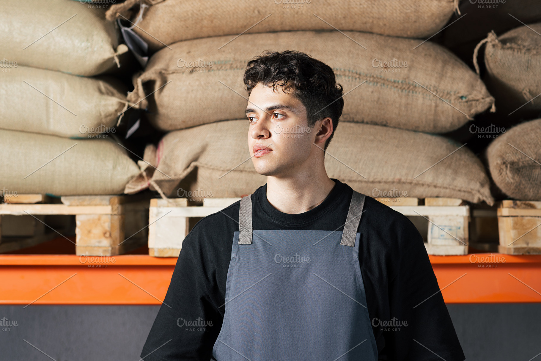 Portrait of a young male, a Person Photo by Artem Varnitsin