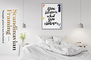 375+ Mockups ‒ Scandinavian Framing, a Print Template by Frisk Shop (Thumbnail 11 of 27)