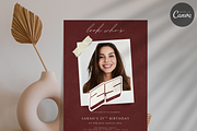 25th Birthday Invitation Template, an Invitation Template by InvitingStorys (Thumbnail 4 of 12)