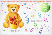 Watercolor gifts collection., a Texture Illustration by LeiaSW (Thumbnail 3 of 6)