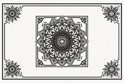 Elegant Flower Ornament Set, an Illustration by Creativeshirt (Thumbnail 3 of 8)