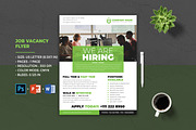 Job Vacancy Flyer Template, a Flyer Template by Designscozy (Thumbnail 1 of 5)