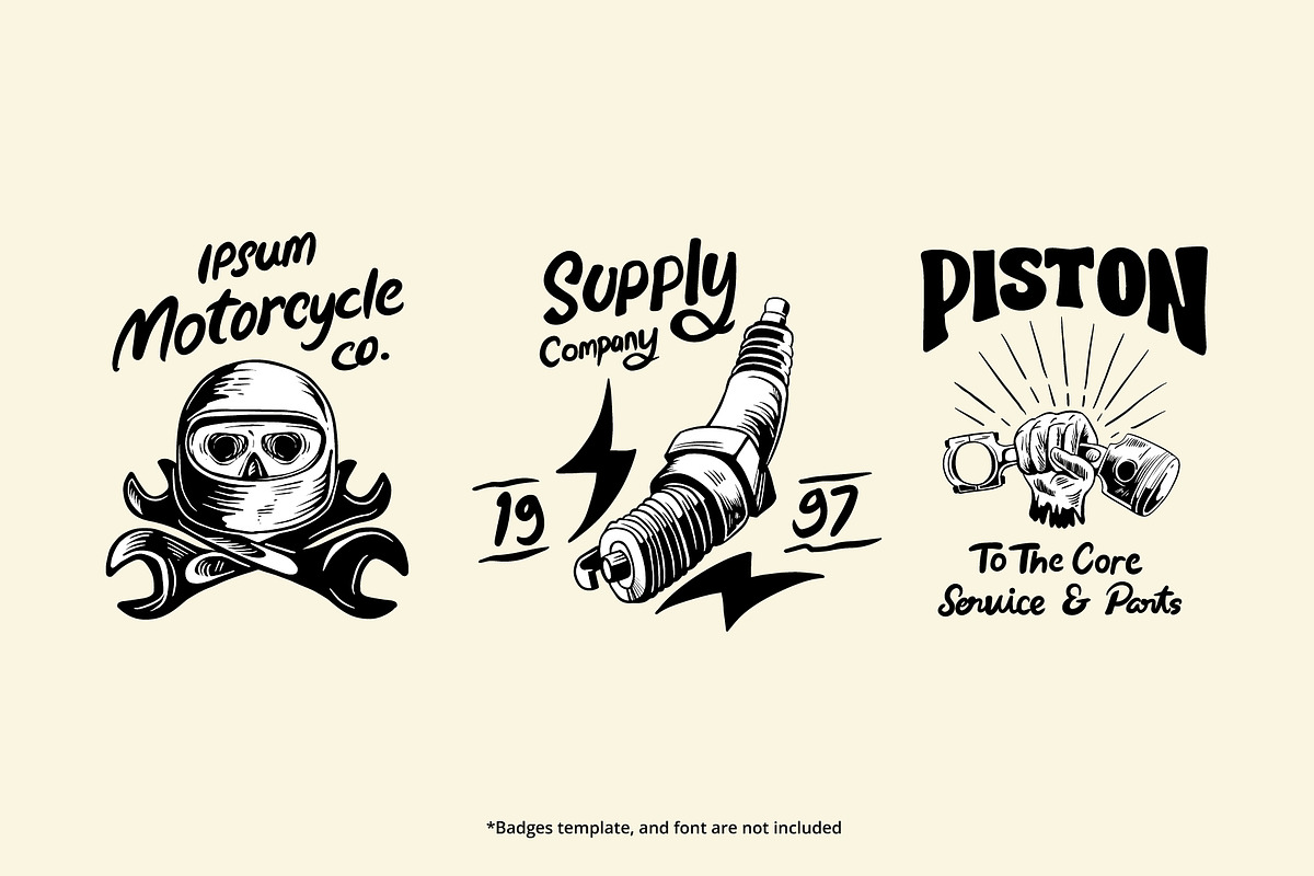 Hand Drawn Garage Illustration Pack, an Object Illustration by Pokal Studio (Photo 2 of 6)