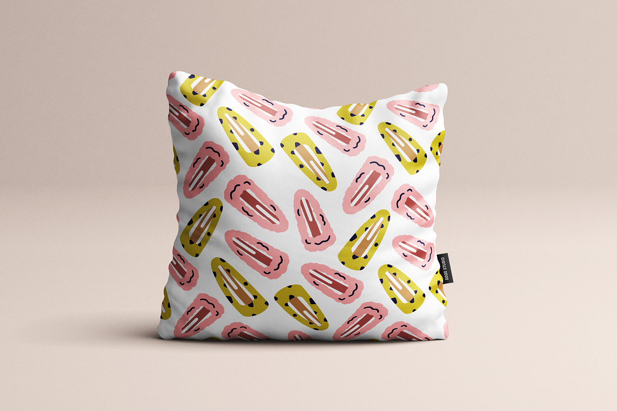 Hair accessories, seamless pattern, a Pattern Graphic by Good Studio (Photo 8 of 10)
