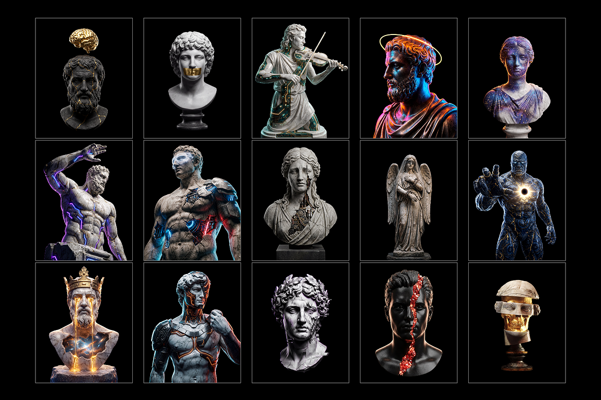 Neo Classical Statues Collection, an Object Graphic by PopotLane (Photo 5 of 8)