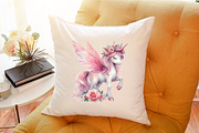 Cute Fairy Unicorn Sublimation Clipa, an Illustration by Sublimation Artist (Thumbnail 6 of 6)