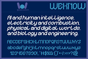 Hybrid Tech font, a Blackletter Font by weknow (Thumbnail 5 of 8)