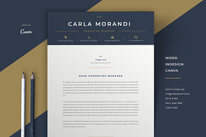 Minimal Resume Template Carla