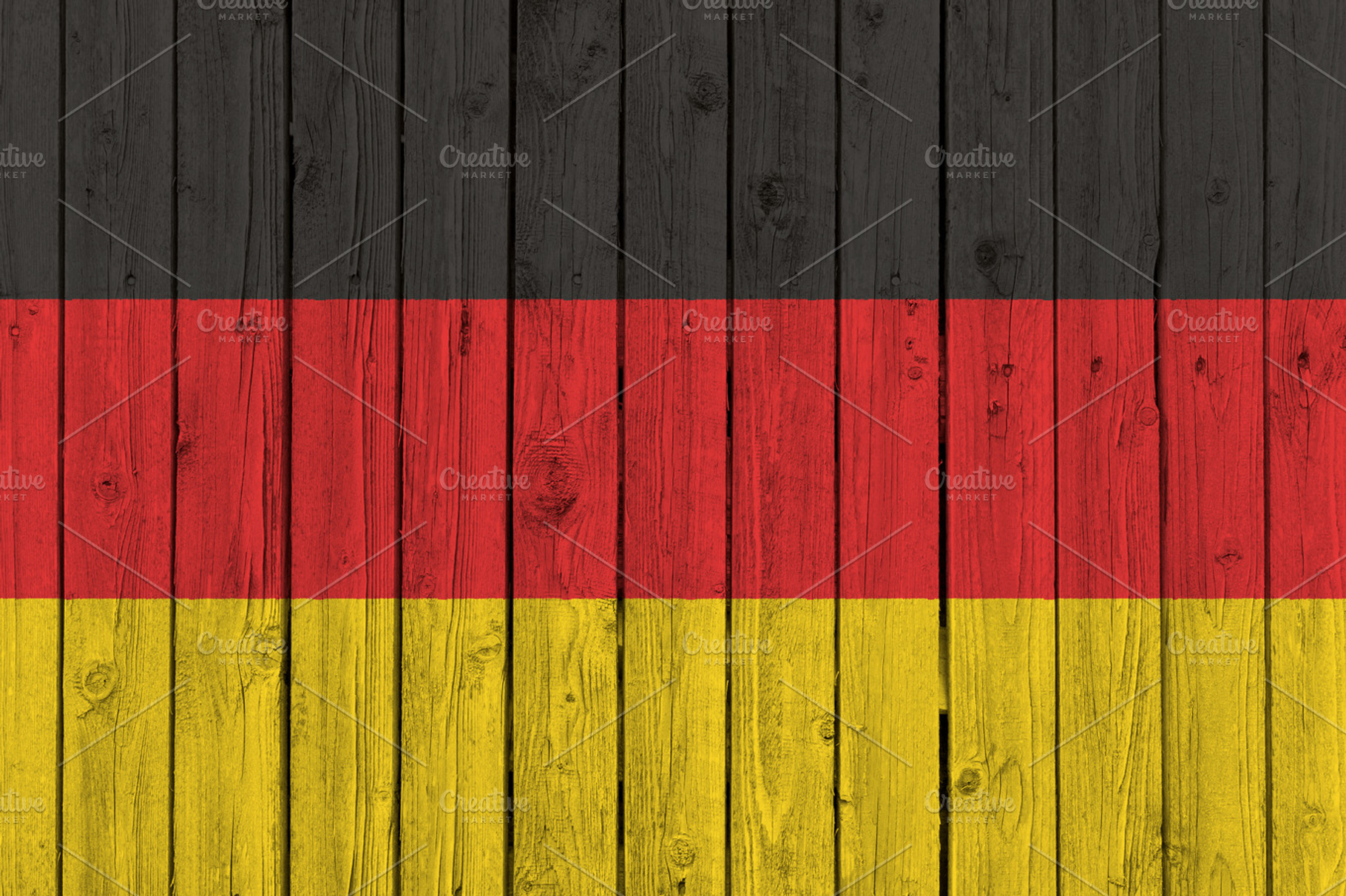 Germany flag on old wood background, an Abstract Photo by BOOCYS