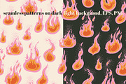 FIREPLACE: clipart, patterns, card, an Object Illustration by Elliko shop (Thumbnail 5 of 6)