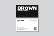 Minimal Business Card Template, a Business Card Template by ElvinPrint (Thumbnail 5 of 6)
