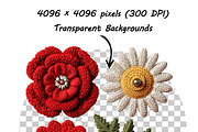 Valentine Crochet PNG Bundle, a Graphic by one-touch (Thumbnail 17 of 24)