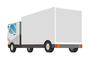 Moving service truck. Delivery, a Transportation Illustration by Things for designers