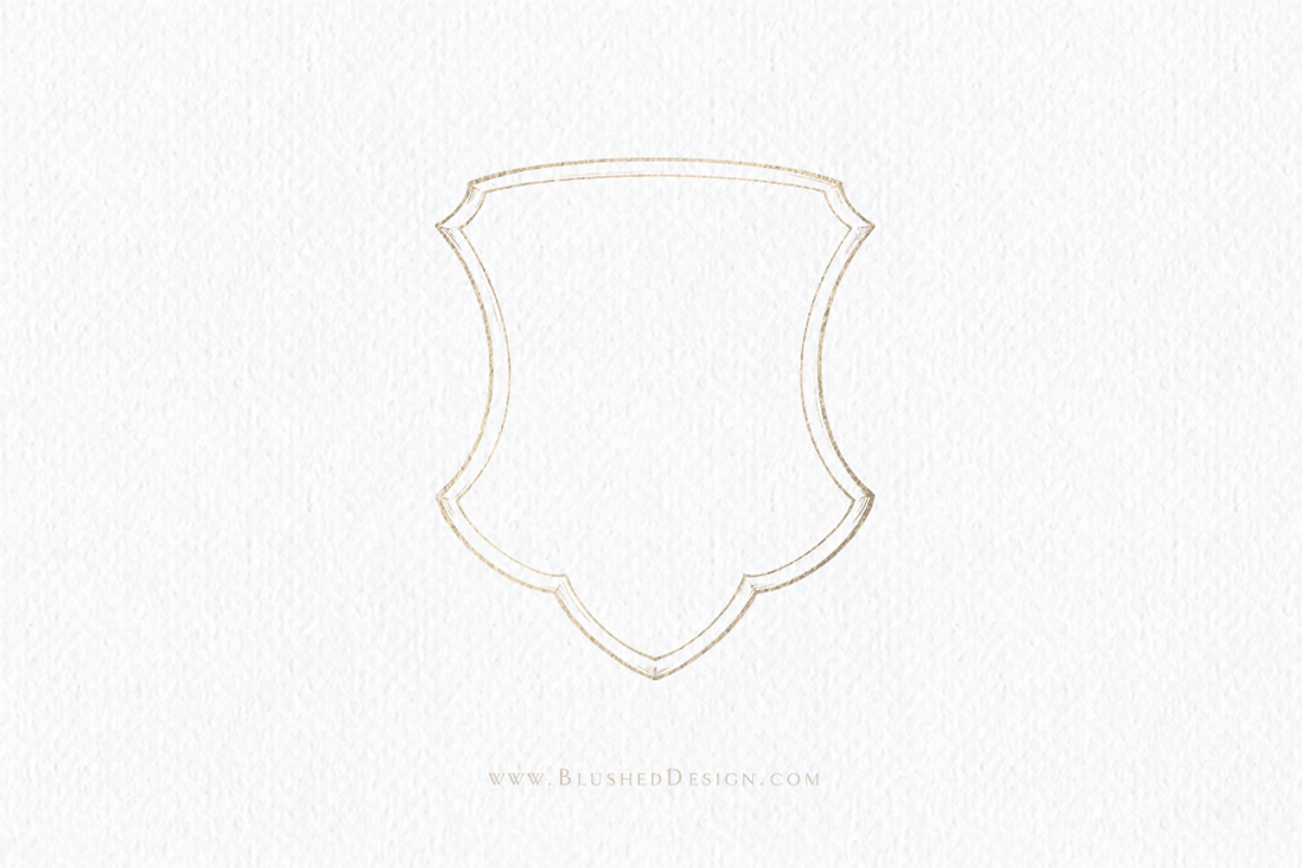 Classic Illustrated Wedding Crests, an Illustration by Blushed Design by Katrina (Photo 5 of 5)