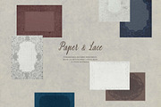 Paper & Lace backgrounds, a Background Graphic by DigARTbyHavroshka (Thumbnail 5 of 11)