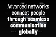 Fujecka - Condensed Sans Family Font, a Sans Serif Font by Flawless And Co (Thumbnail 5 of 10)