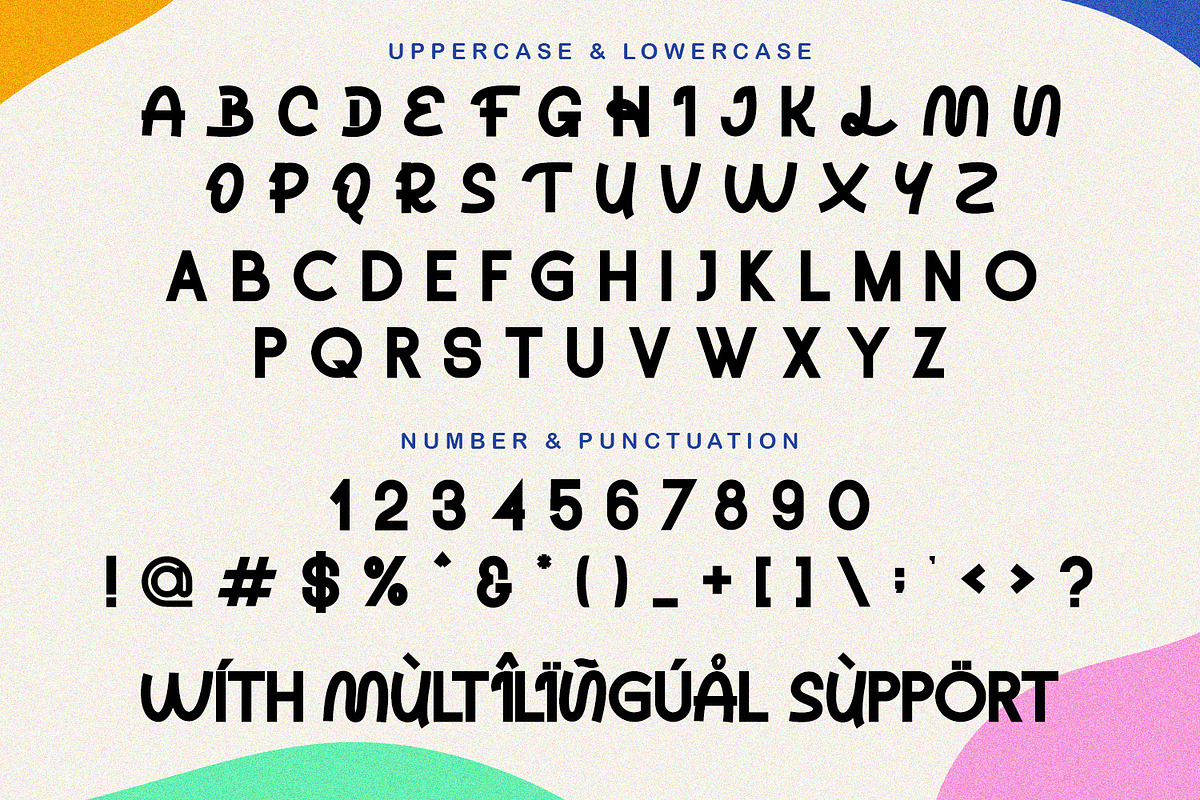 Twinkler Playful Display Font, a Sans Serif Font by BlancaLab Studio (Photo 5 of 8)