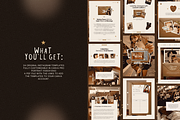 LETTERS & STARS |Instagram Templates, a Social Media Template by Ad Astra Creations (Thumbnail 5 of 6)