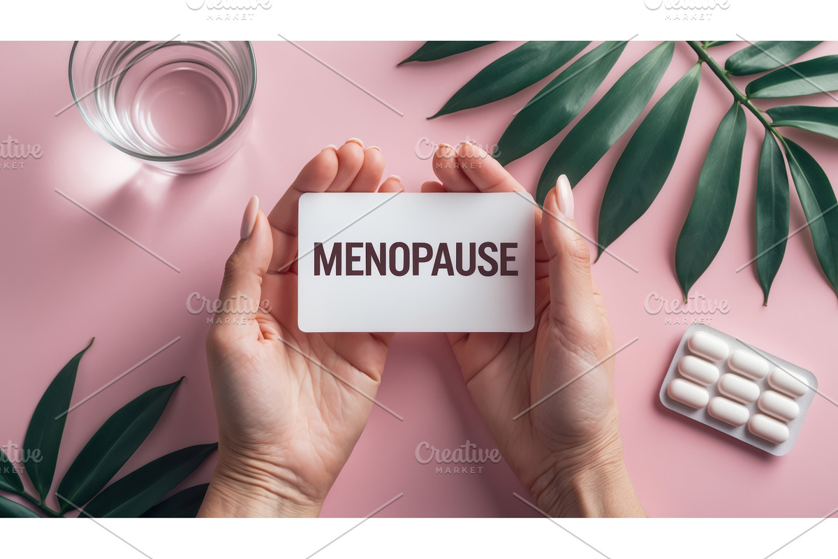 Female hands holding card with text, an Illustration by tilialucida