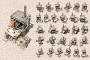 Isometric Ancient City Pack, an Object Graphic by Beatheart Creative Studio (Thumbnail 15 of 77)