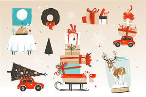 Merry Christmas Illustrations