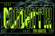 Formaxis Condensed Techno Font, a Font by PutraCetol Studio (Thumbnail 2 of 5)